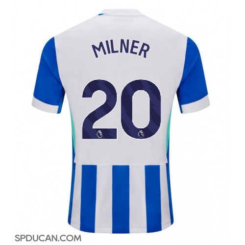 Muški Nogometni Dres Brighton James Milner #20 Domaci 2025-26 Kratak Rukav